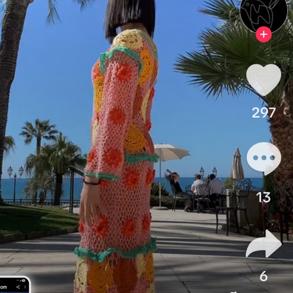 CeliaB Crochet Maxi Dress - Picture 16 of 16